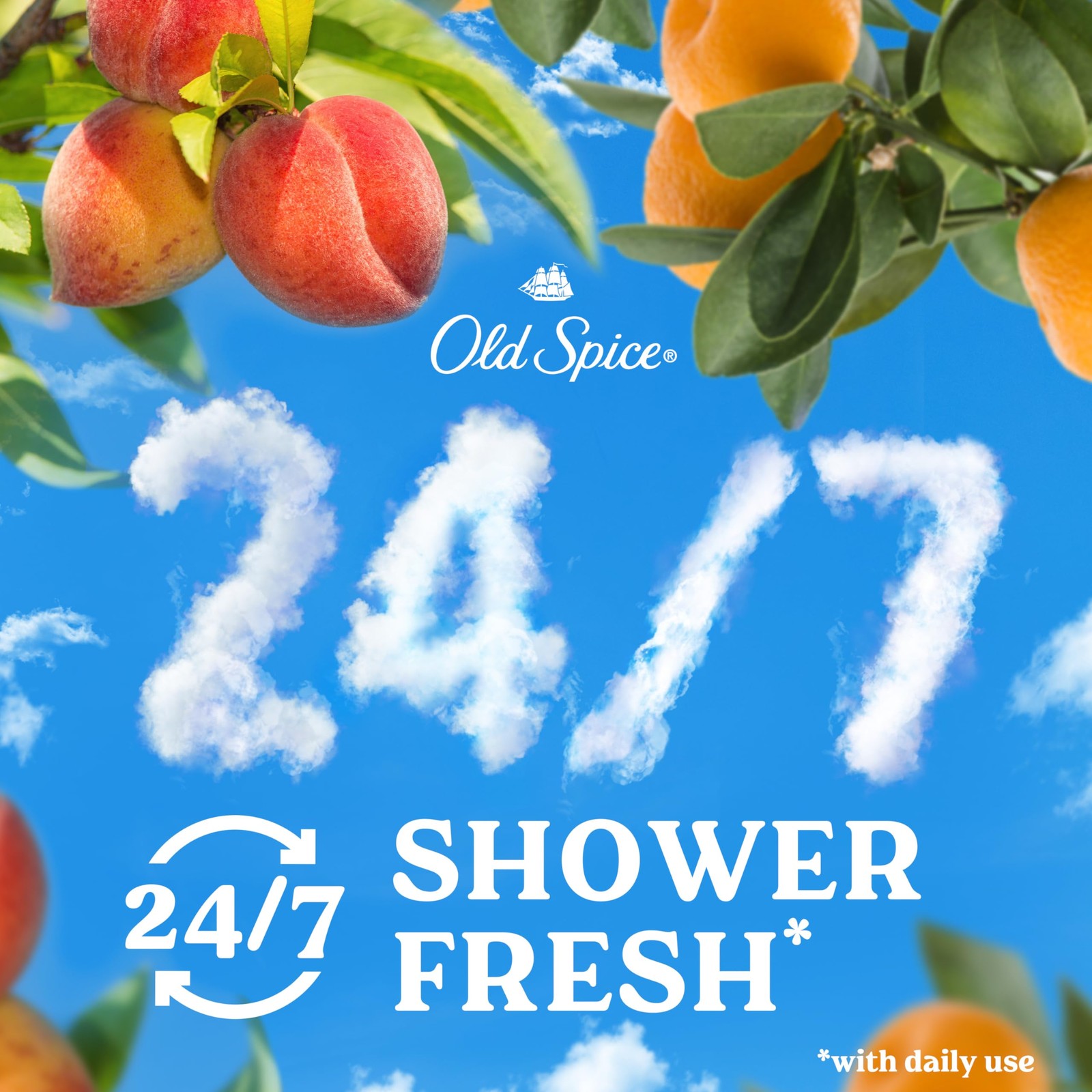 Old Spice Cleansing Body Wash for Men, 24/7 18 Fl Oz (Pack of 1), Beige