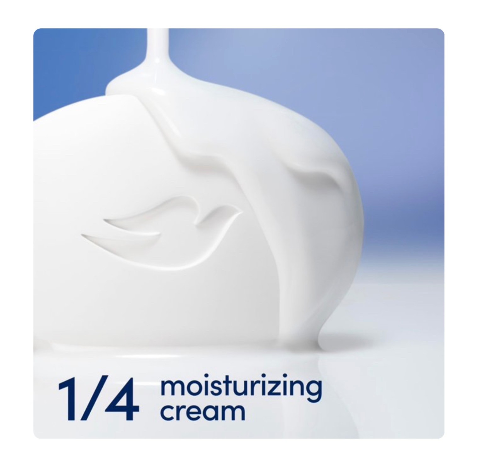 Dove Original Beauty Cream Bar Moisturizing Body Soap Multipack 4 bars -3.17 oz