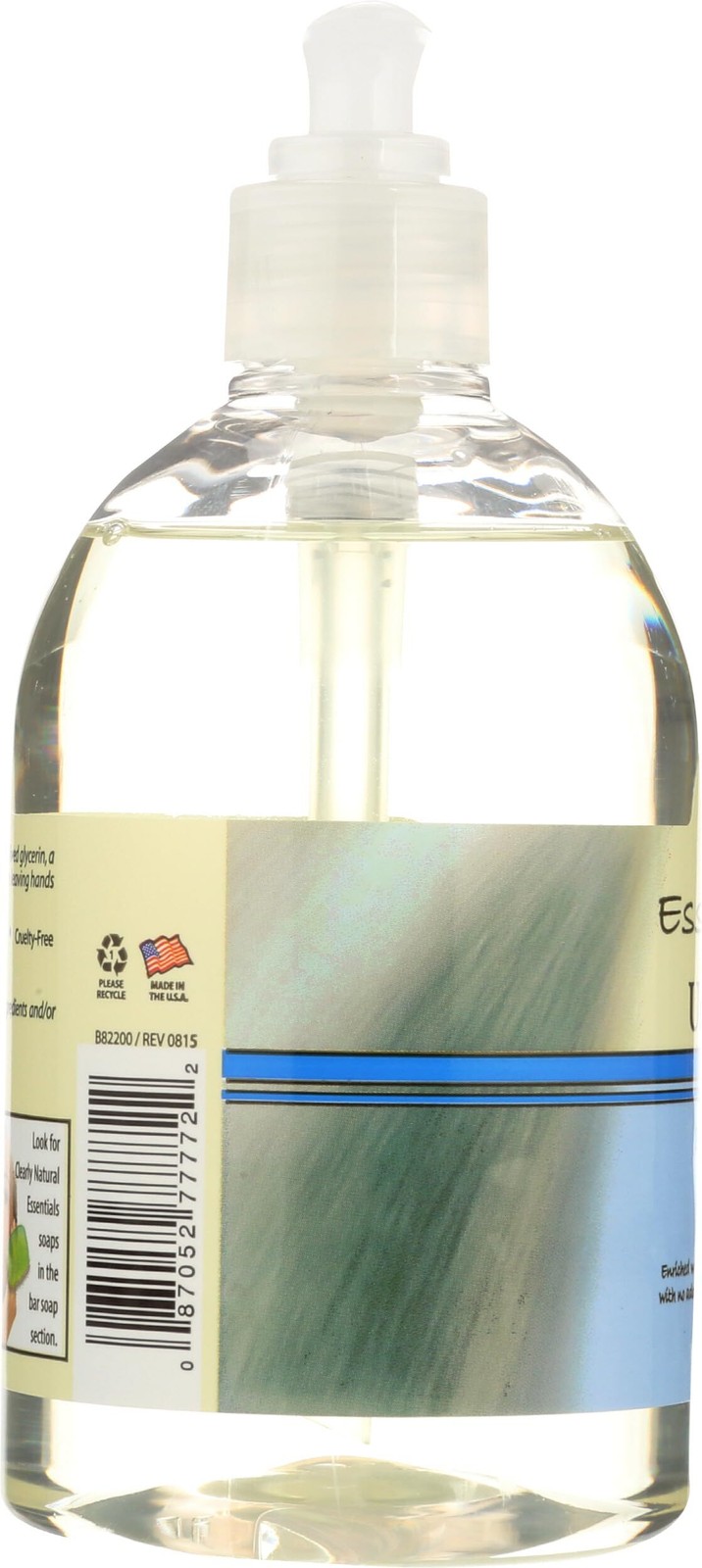 CLEARLY NATURAL Hand Soap Liquid Glycol Unscented, 12 Ounce