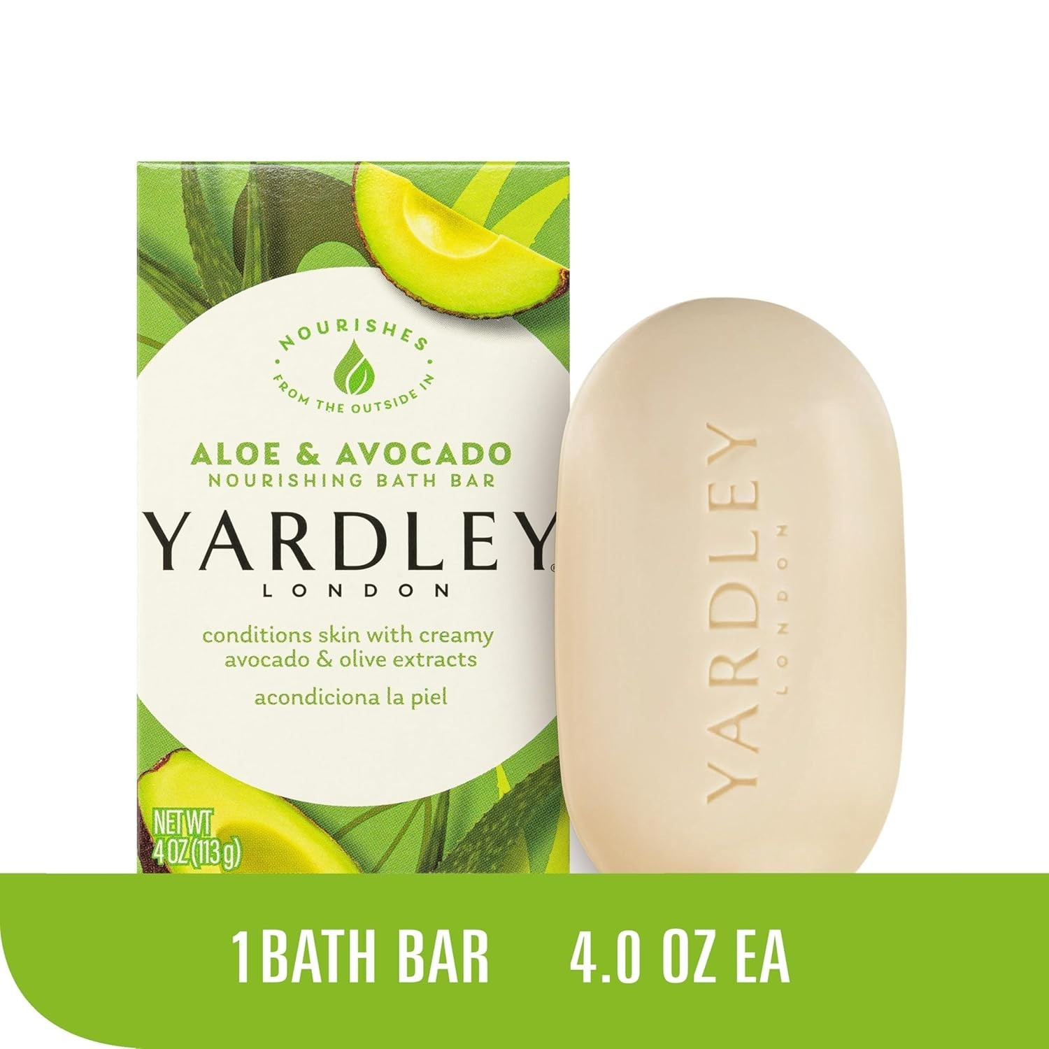 Aloe & Avocado Moisturizing Bath Soap Bar – Natural Luxury for All Skin Types