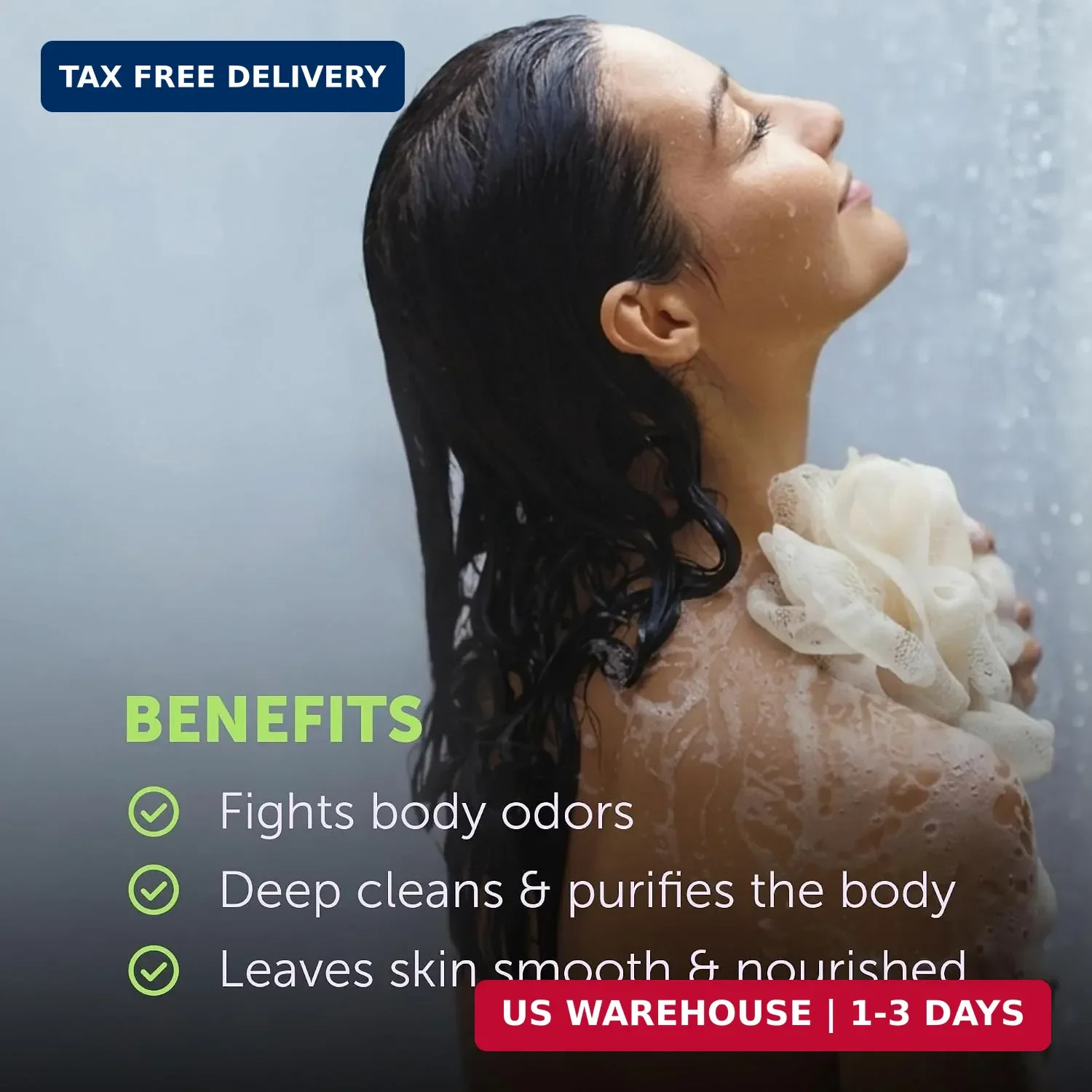 Truremedy Naturals 12 oz Tea Tree Oil Body Wash – Invigorating Tea Tree Soap wit