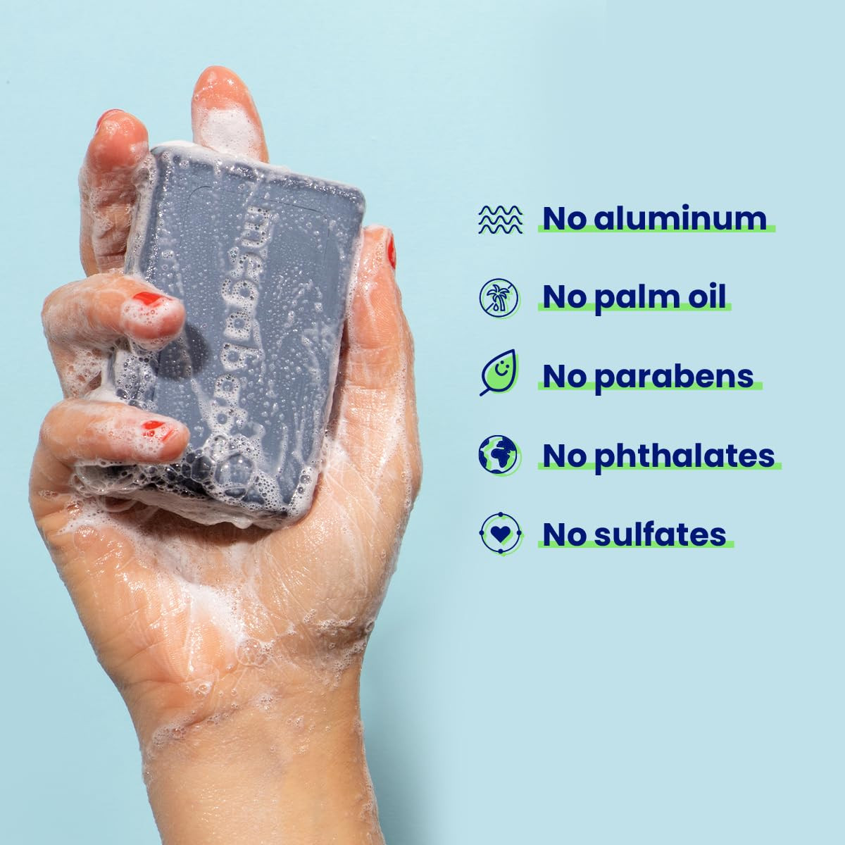Underarm Bar Soap – Space Bar | Stocking Stuffer Holiday Gift | with Detoxifying