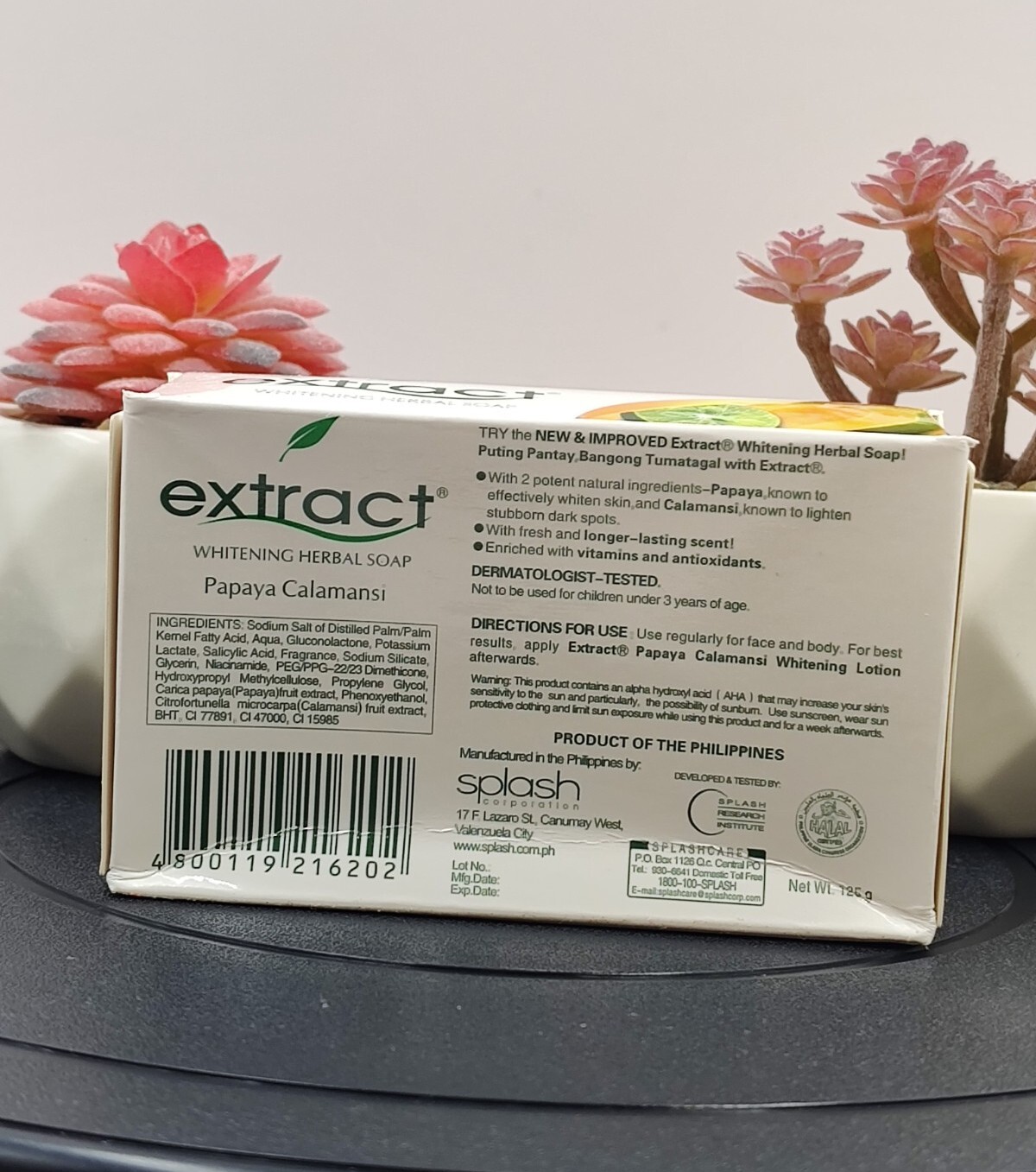 1X Extract Soap Original Papaya Extract Whiteni Herbal Soap