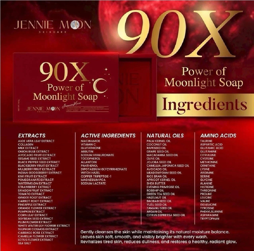 Jennie Moon 90X Power of Moonlight Soap 130gr USA us Seller