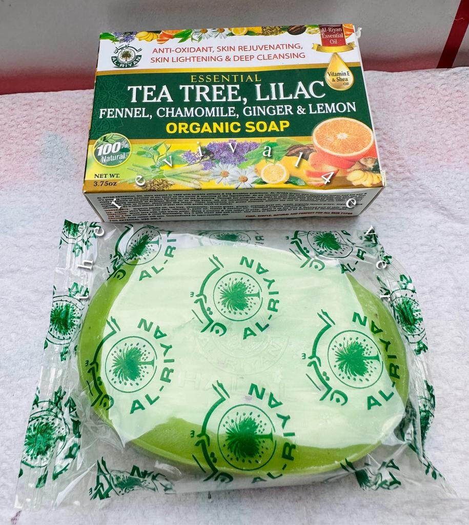ORGANIC & 100% NATURAL HERBAL SOAP (Assorted Pack of 6)