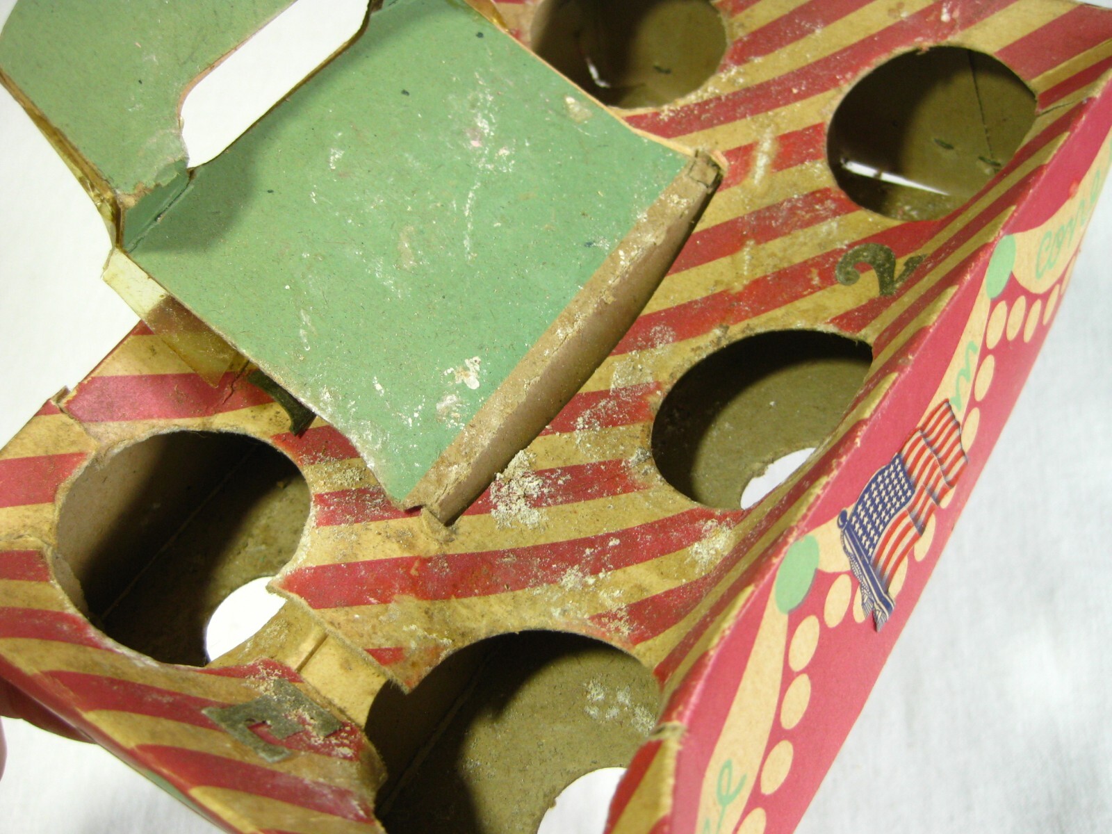 Vintage 40s Novelty Ice Cream Cone Pure Soap in Cardboard Carrier FUN in the TUB