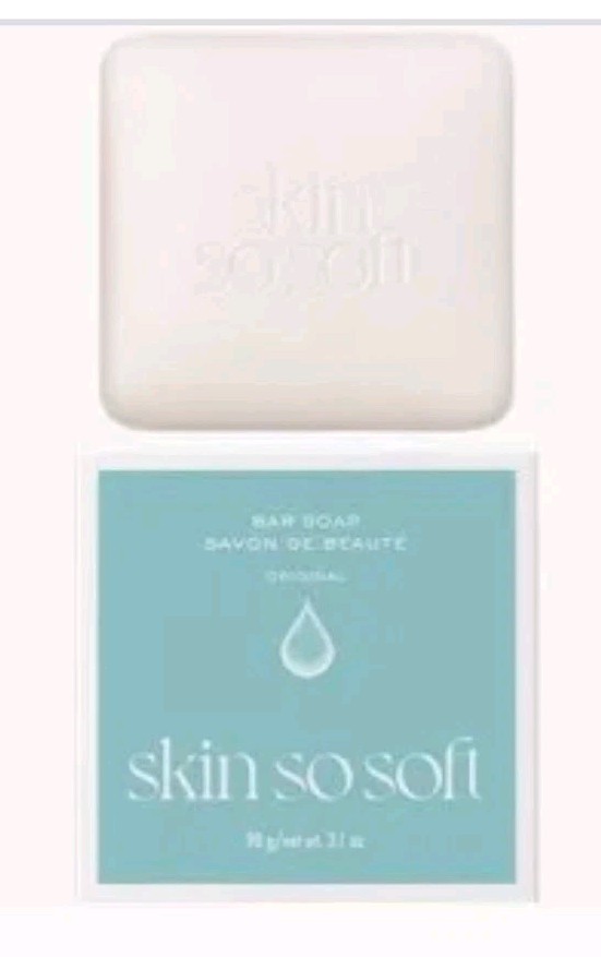 New Avon 2 Pc Lot Skin So Soft Beauty Bar Soap 3.17 oz Original