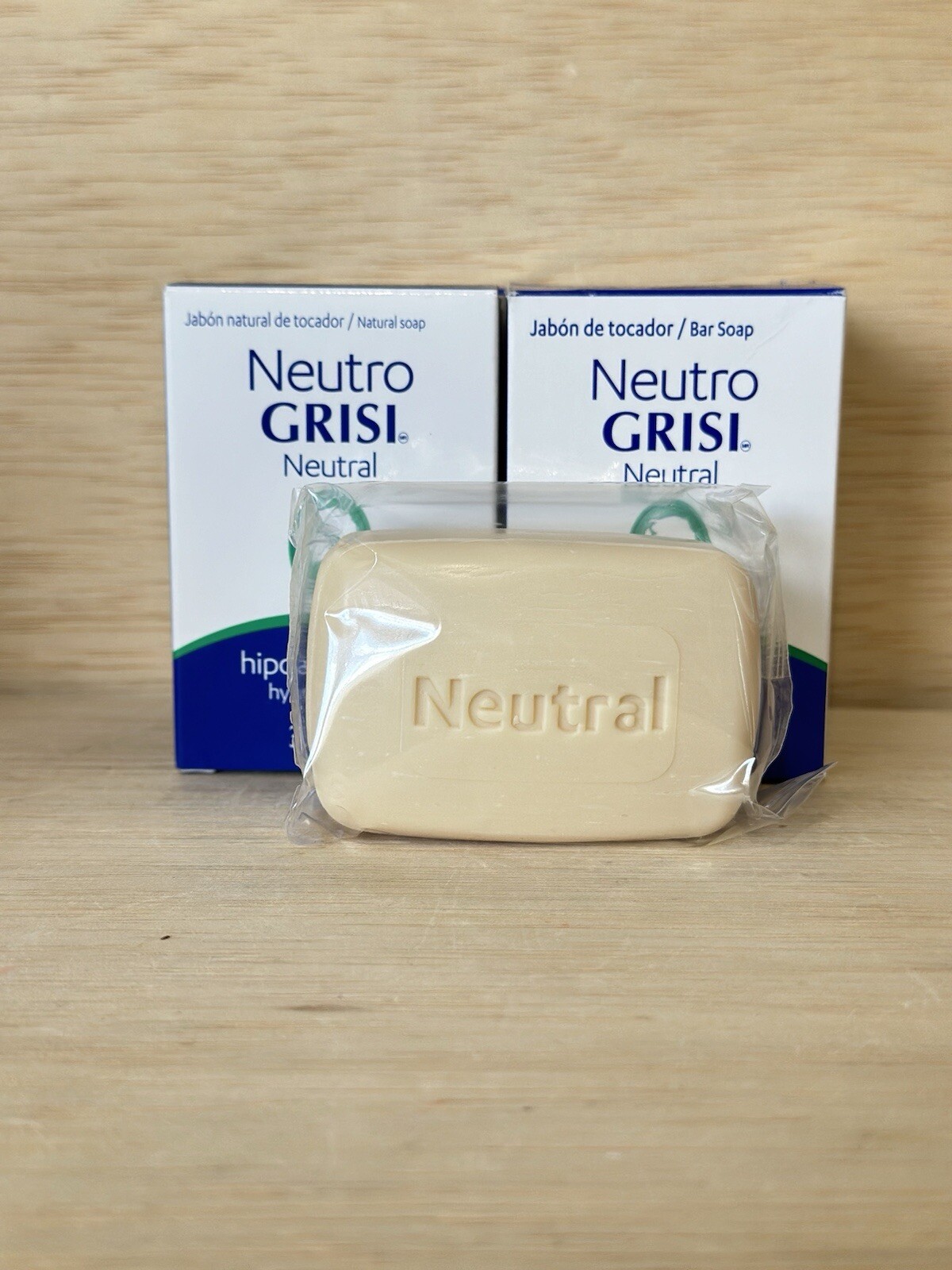4-Grisi Neutro Bar Soap. Neutral pH Skin Cleanser. Hypoallergenic Formula. 3.5oz