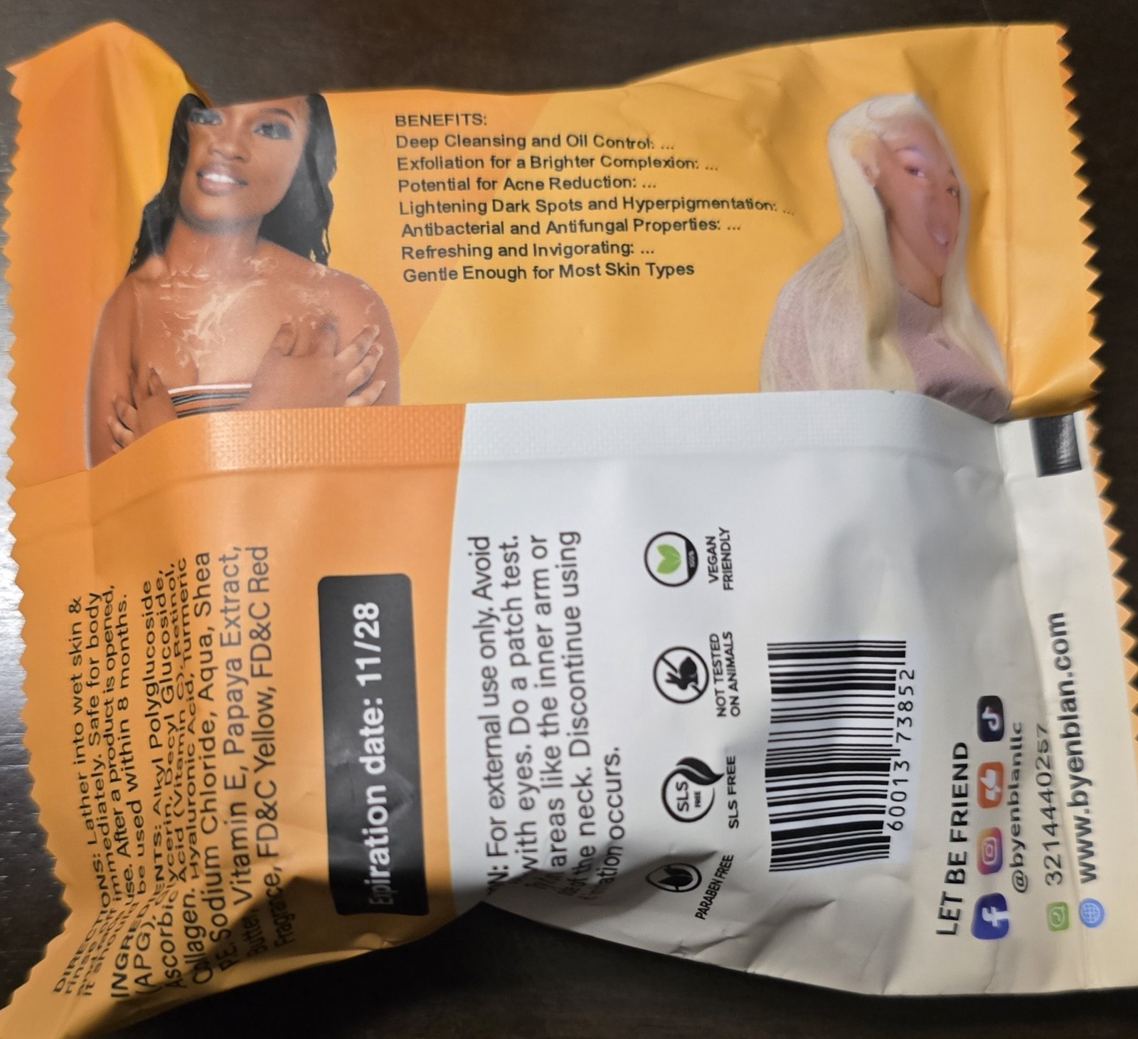 Byenblan Lemon Face & Body Soap