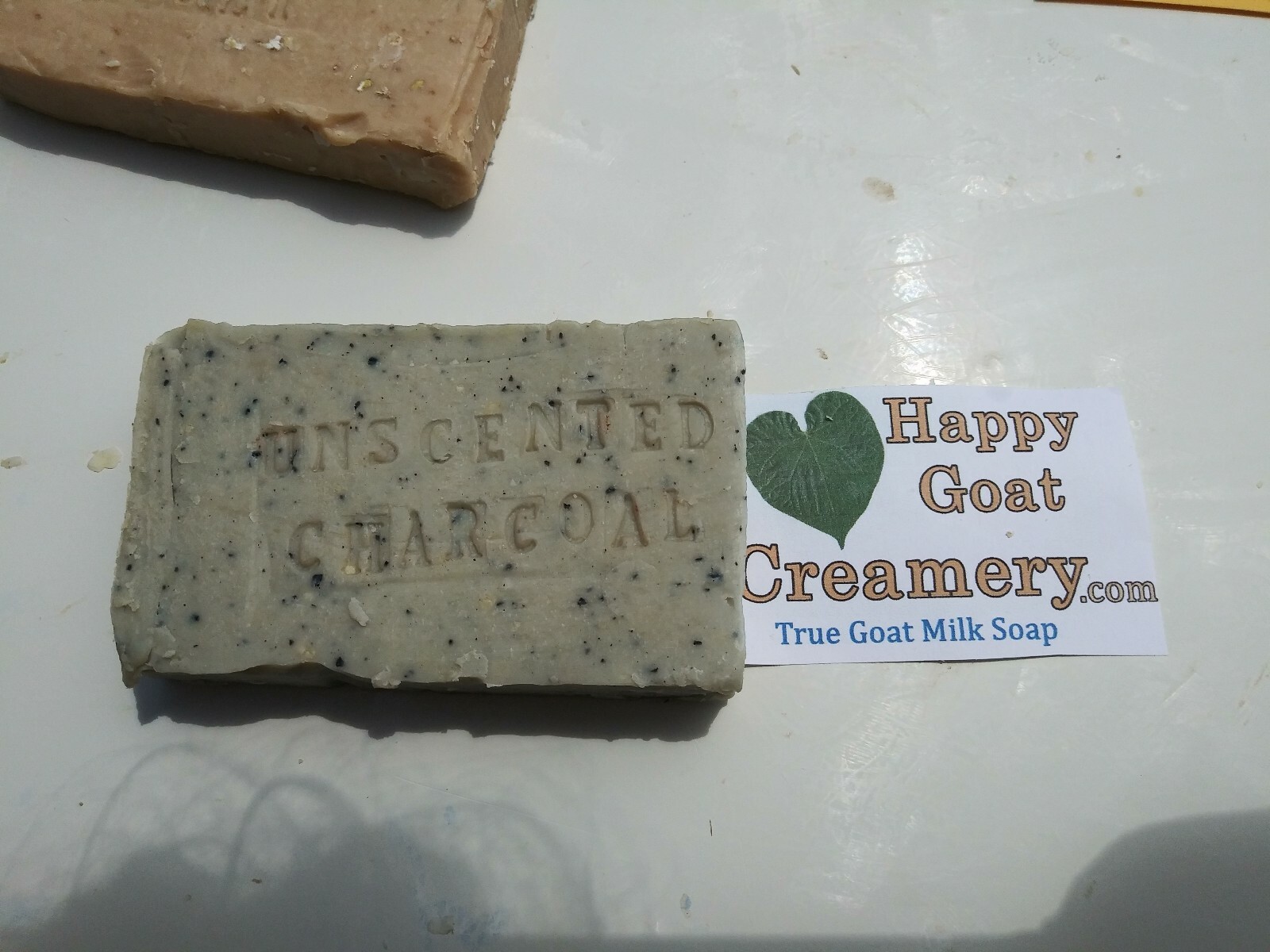 12 BARS GOAT MILK SOAP 4 LAVENDER CHARCOAL 4 OAT & HONEY 4 UNSCENTED CHARCOAL