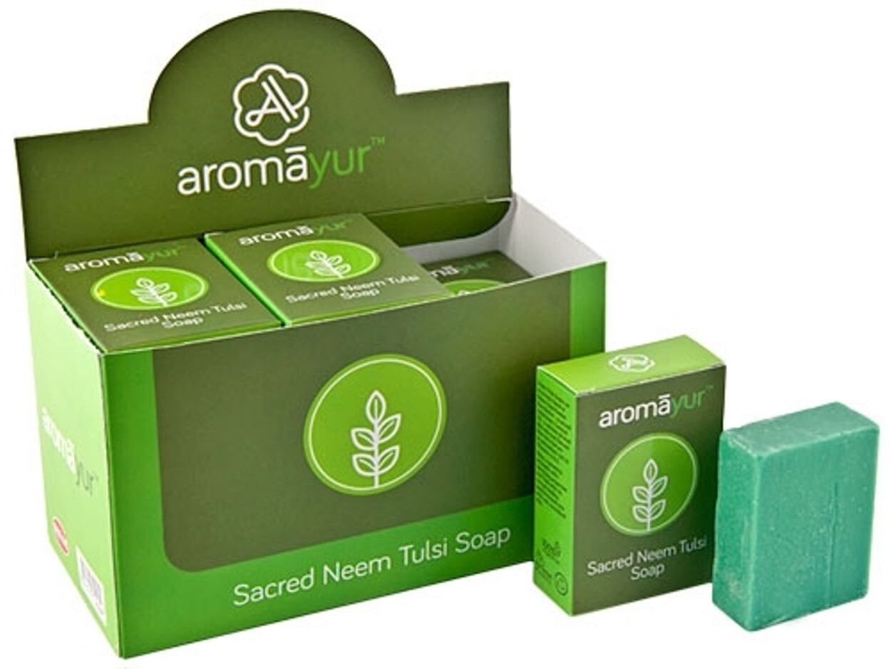 Hem Sacred Neem Tulsi Soap – 75 Gram