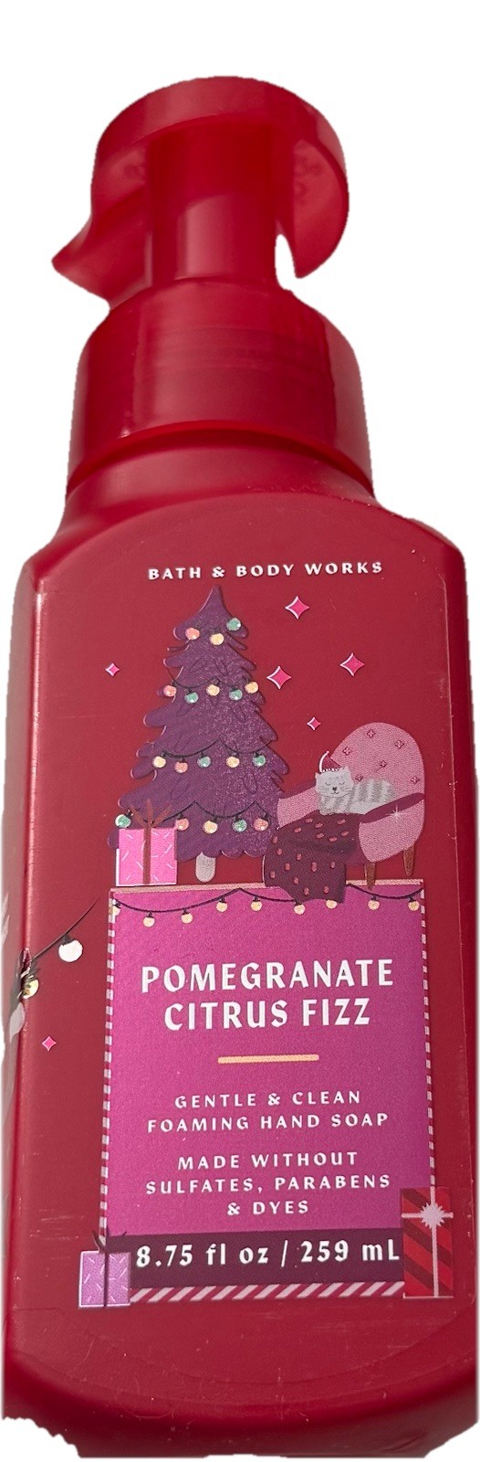 NEW BATH & BODY WORKS POMEGRANATE CITRUS FIZZ FOAMING HAND SOAP-8.75 OZ