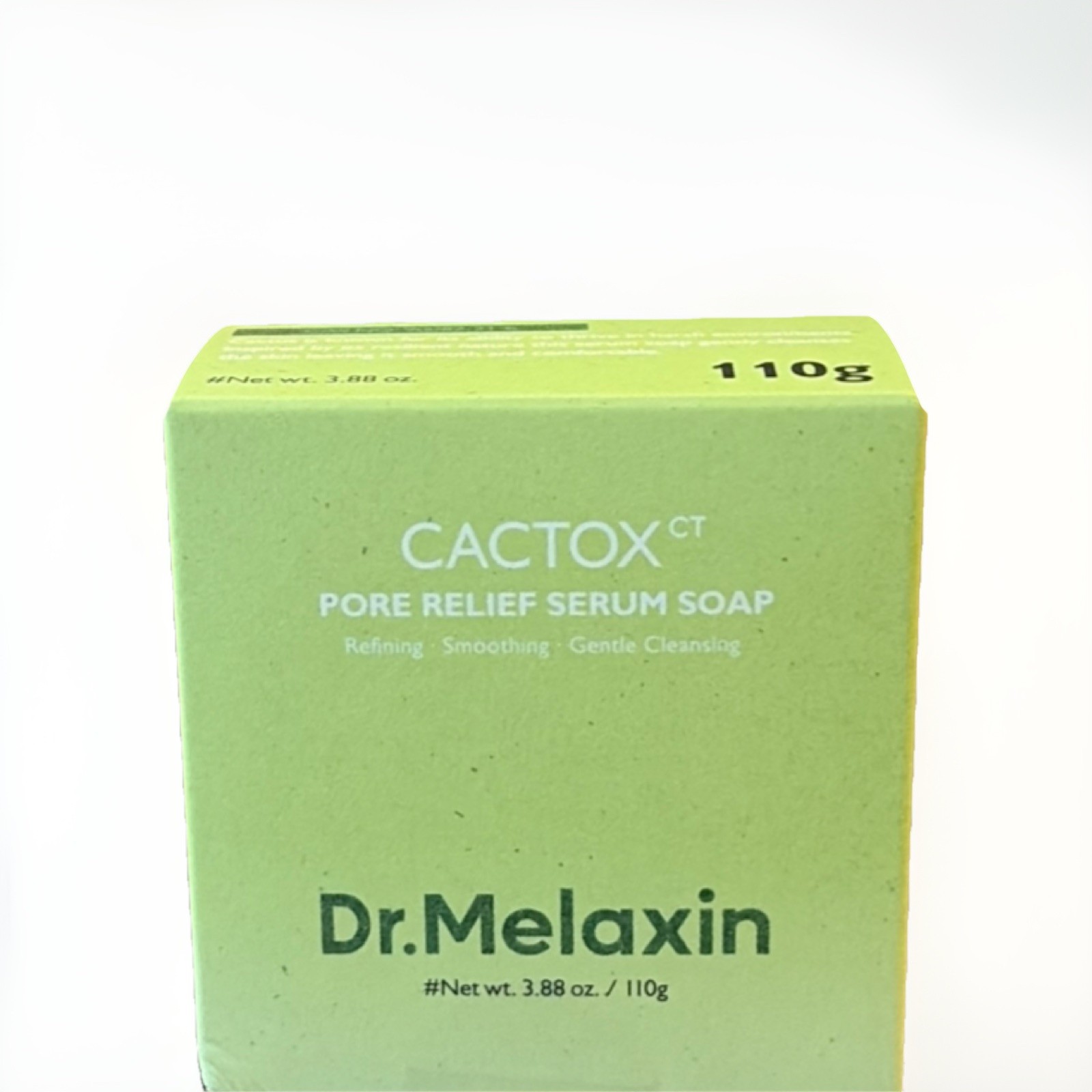 Dr.Melaxin CACTOX CT Serum Soap 110g Gentle Cleansing Green Aloe Coconut Oil