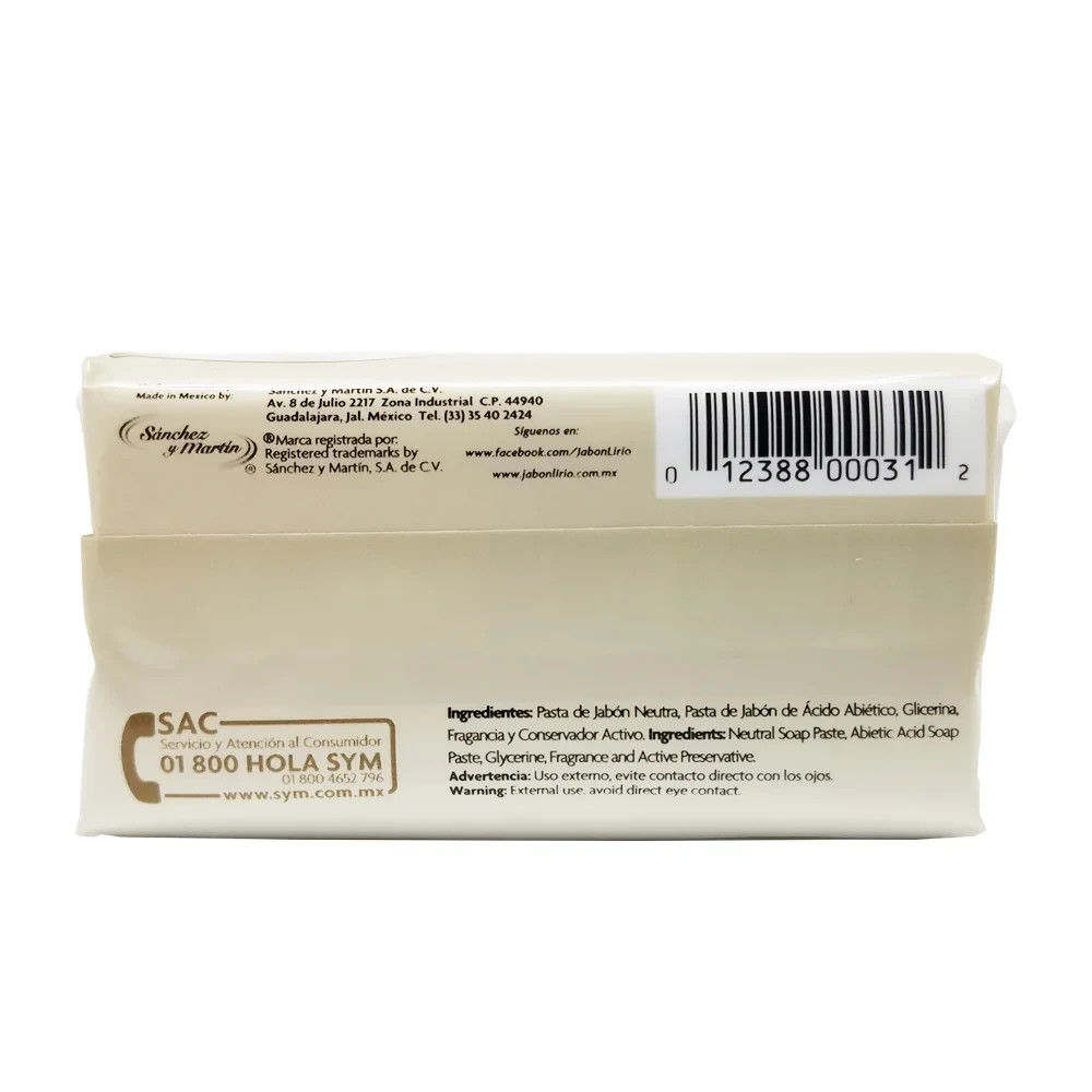 Lirio Neutro Bar Soap. Neutral Base, Anti-Acne and Eczema Treatment Soap – 3PCS