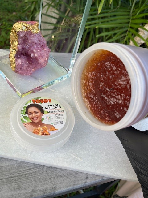 African Jelly Soap Toudy | Clarifying Glow Soap | Smooth Radiant Skin