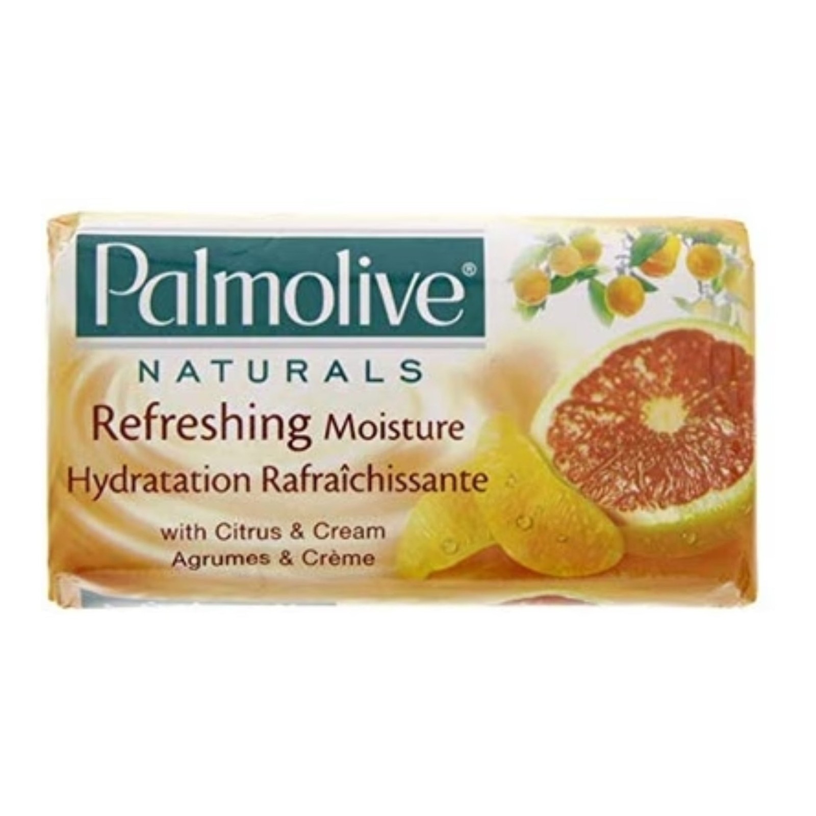 Palmolive Moisturizing Freshness Citrus Cream, 12 Bars x 90g Each
