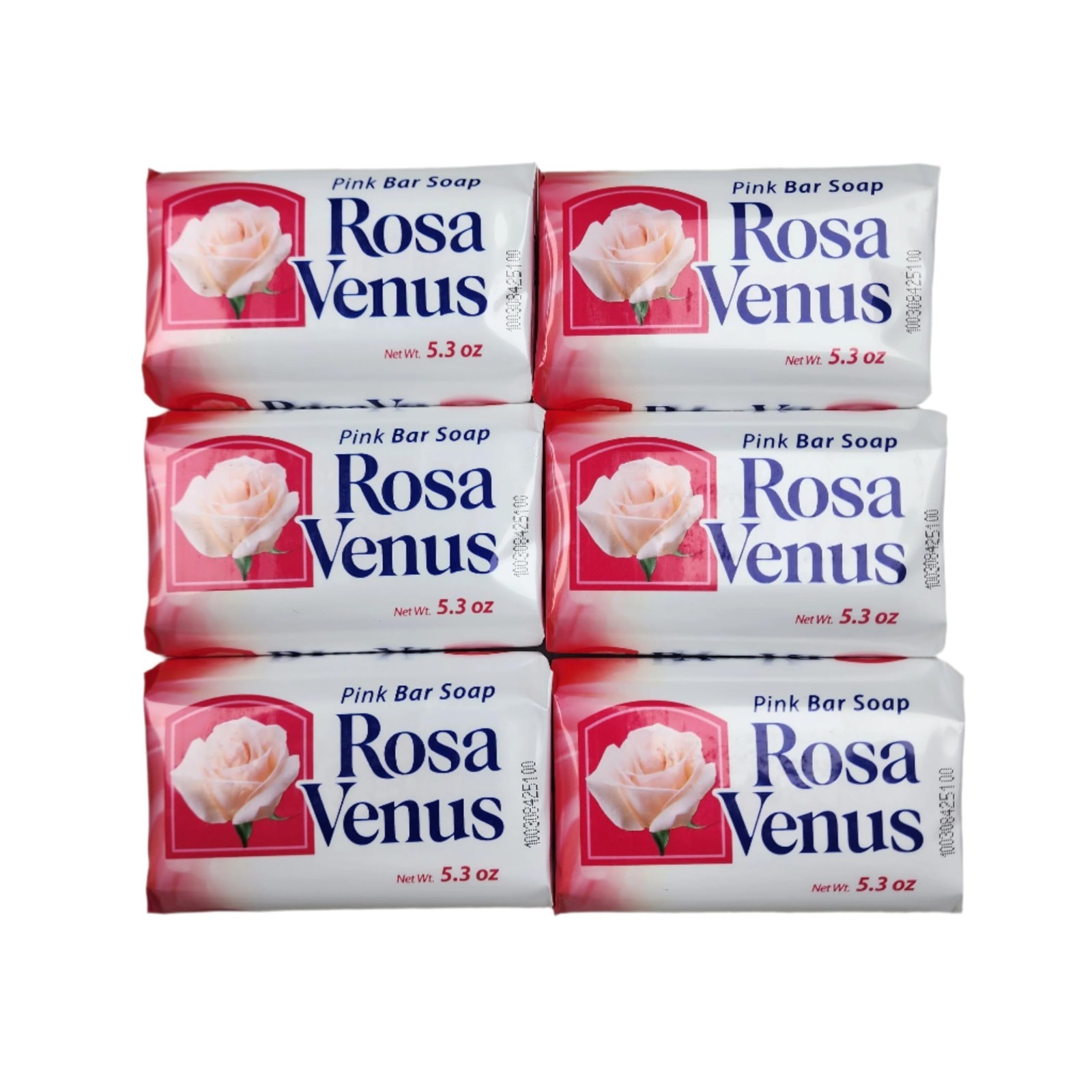 Rosa Venus Pink Bar Soap 3.5 oz – Pack of 6 – Free Delivery”