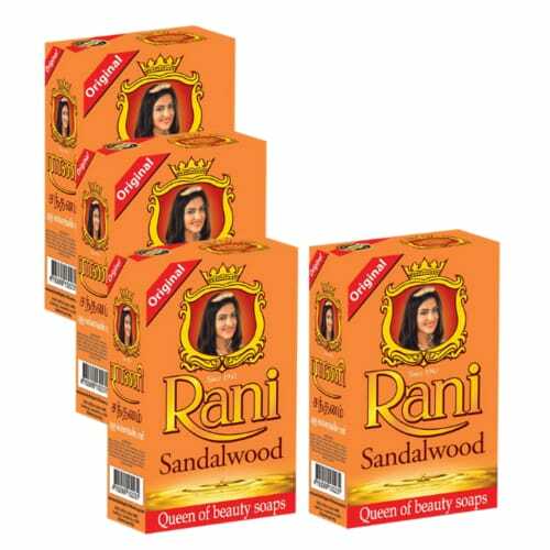 Rani Ayurveda Herbal Sandalwood Natural Soap 90g Whitening soap beauty ceylon