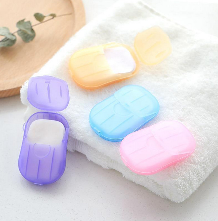 Portable Sheet Hand Soap Pack of 5/100 Pieces Camping Traveling