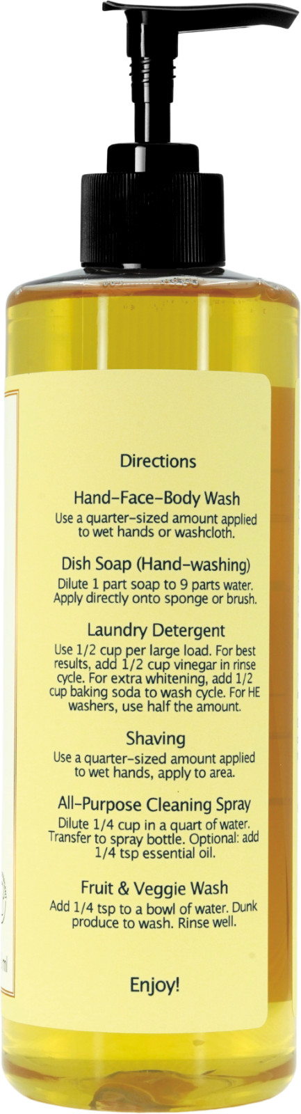 Frankincense Liquid Castile Soap(2 pack ) – Organic Ingredients, Gentle for skin