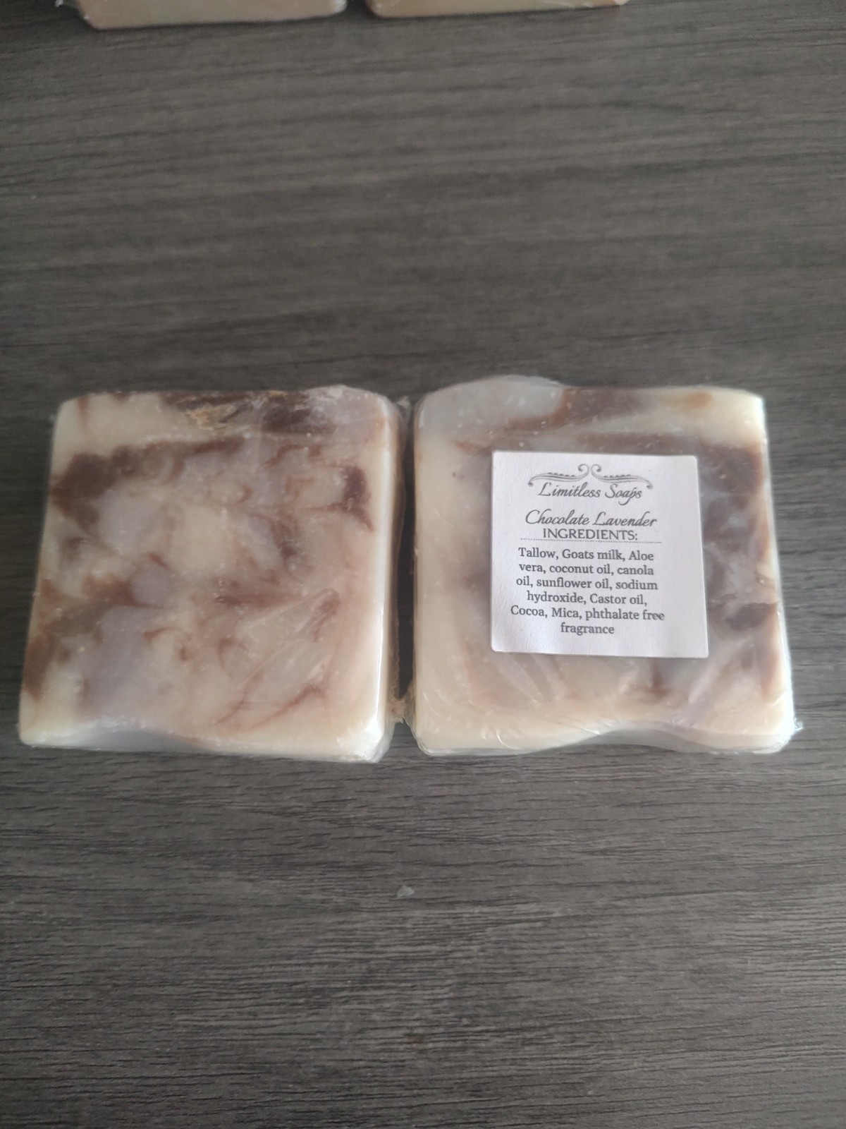 Handmade Goat Milk Tallow Soap 3 Pack Bundle
