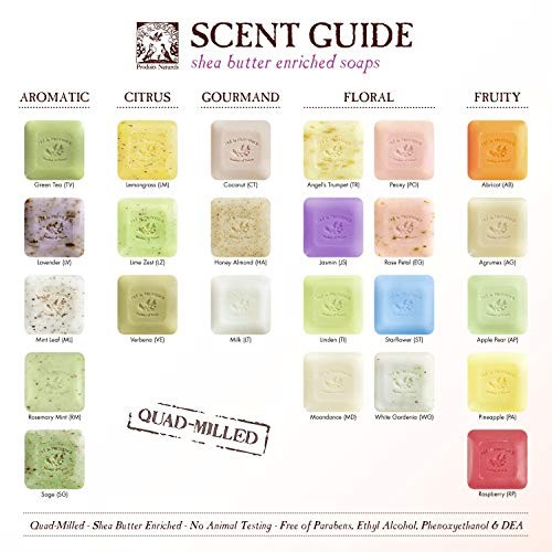 Pre de Provence Artisanal French Soap Bar Enriched with Shea Butter, Honey