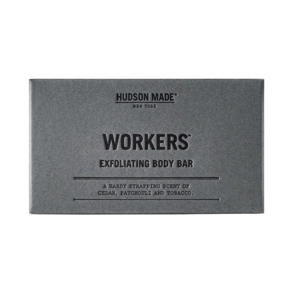 Hudson Made Workers Exfoliating Body Bar Soap 5.75 oz