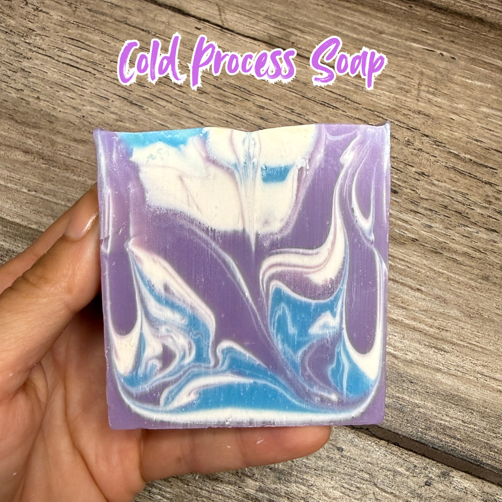 Handmade Natural Violet Bar Soap, Beauty Bar, Gift For Her or Him