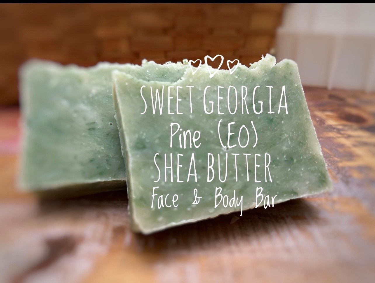 Sweet Georgia Pine (EO) Shea Butter Face & Body Bar