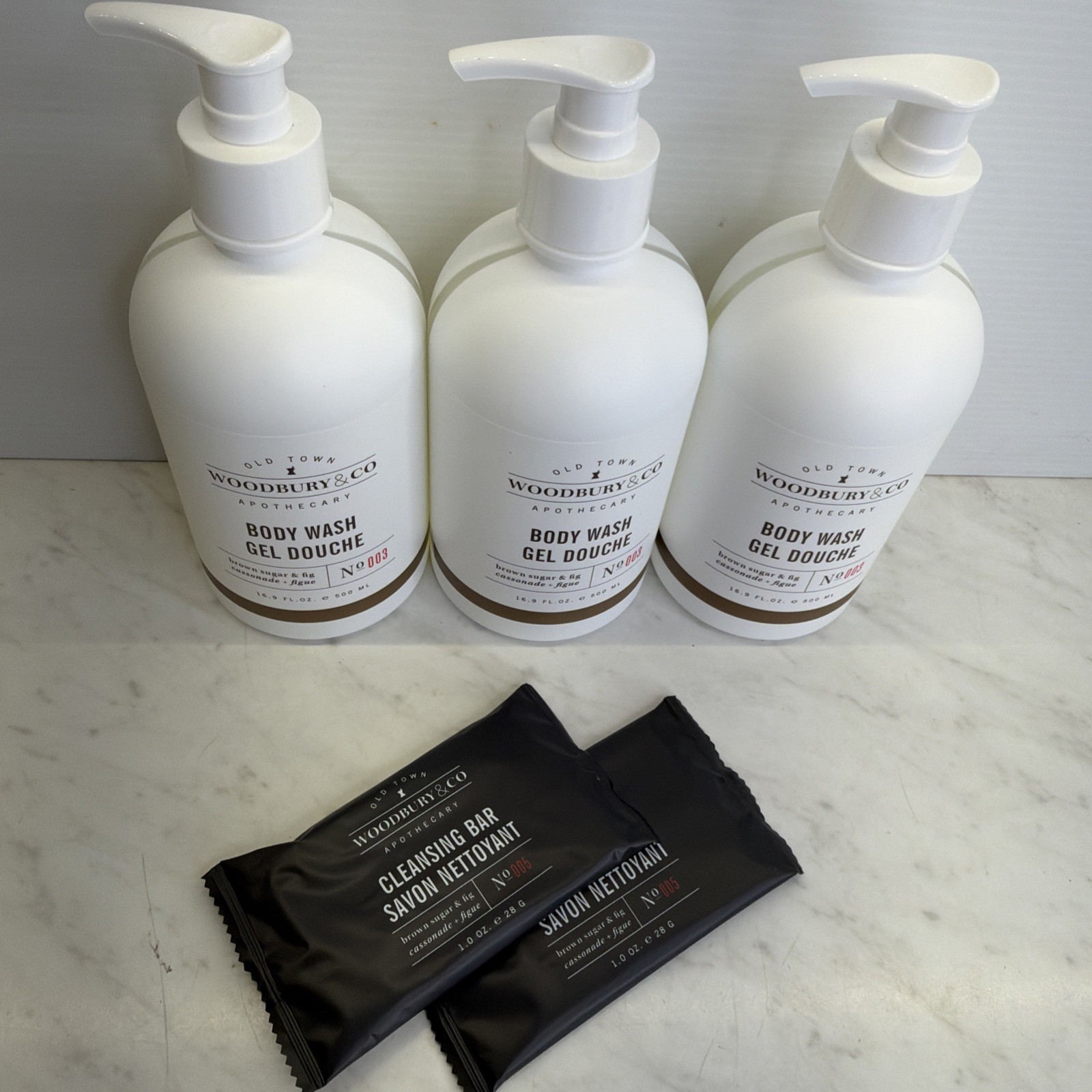Woodbury & Co Body Wash Old Town Apothecary – LOT OF 2