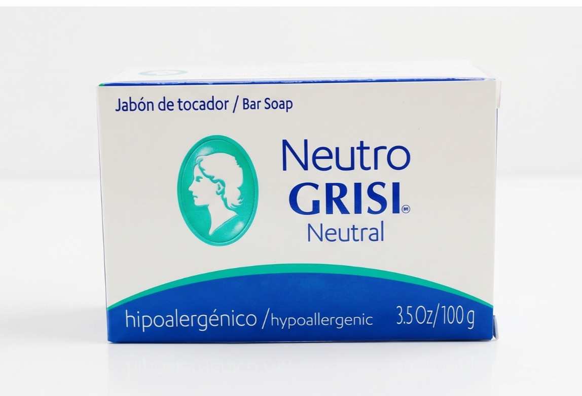 Neutro Grisi Neutral Soap Bar 3.5 oz–Gentle Cleanser for Face – LIMITED STOCK