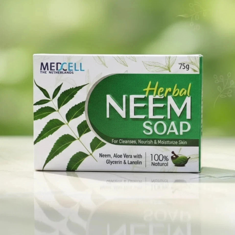 Neem Anti Scabies Soap 5 Pack | Powerful Mite & Egg Removal Treatment