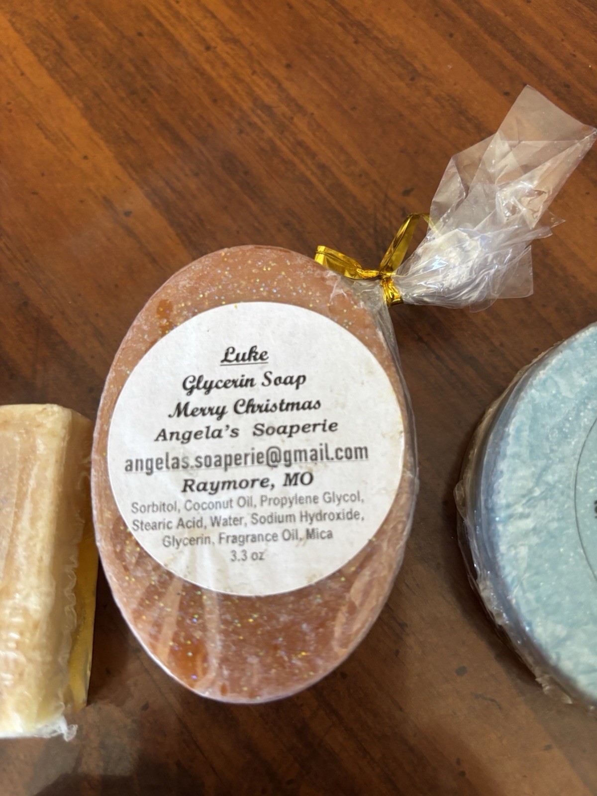 Handmade Soap Unique Lot Of 4 Berry Honeydew 1 And 3 Others
