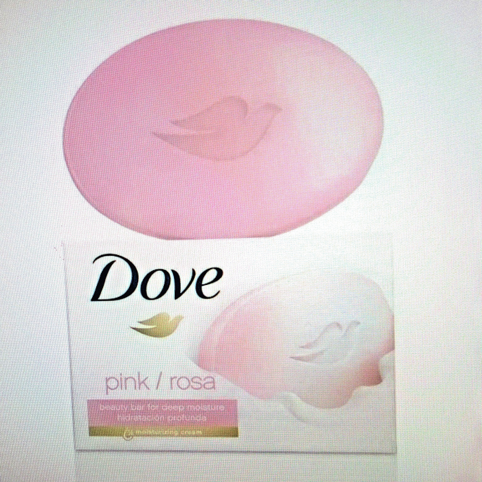 24 PKDove Pink Bar Soap For Soft, Smooth Skin, 3.17oz (Pk of 24) Moisture Cream