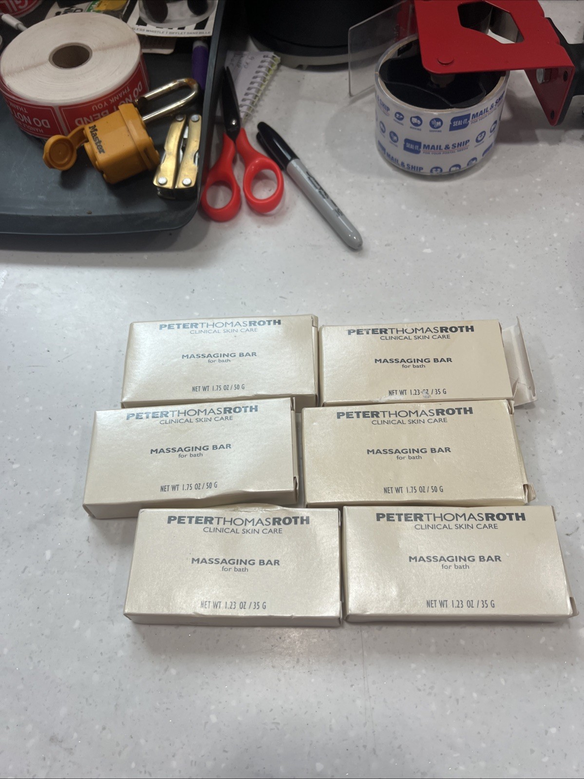 PETER THOMAS ROTH MASSAGING BAR CLINICAL SKIN CARE 1.23 OZ Lot Of 6