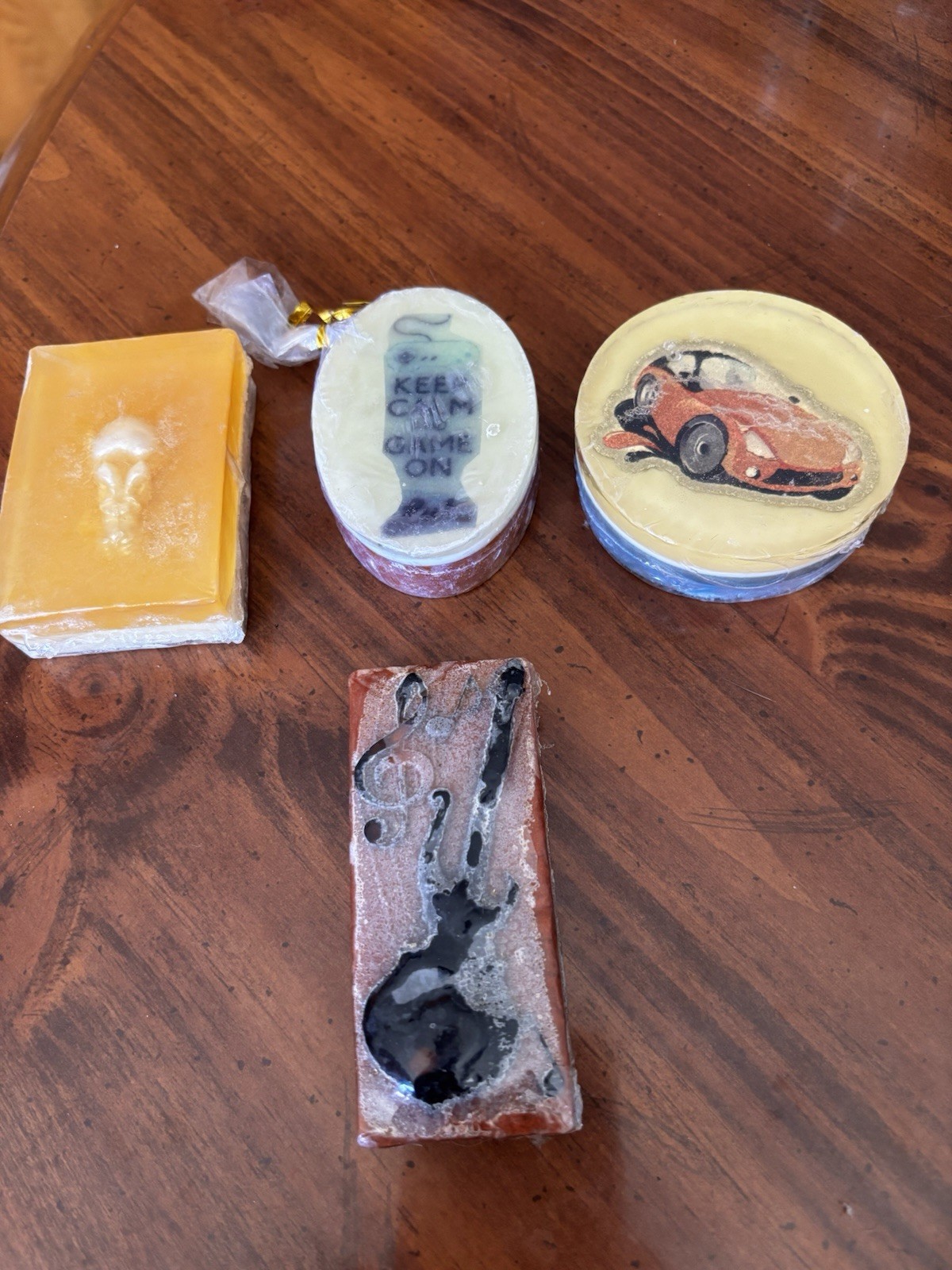 Handmade Soap Unique Lot Of 4 Berry Honeydew 1 And 3 Others