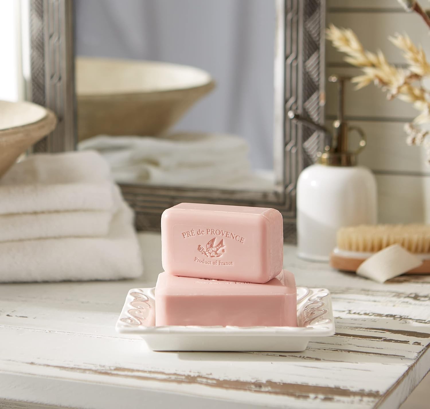 Artisanal Soap Bar Enriched with Organic Shea Butter Natural French Skincare