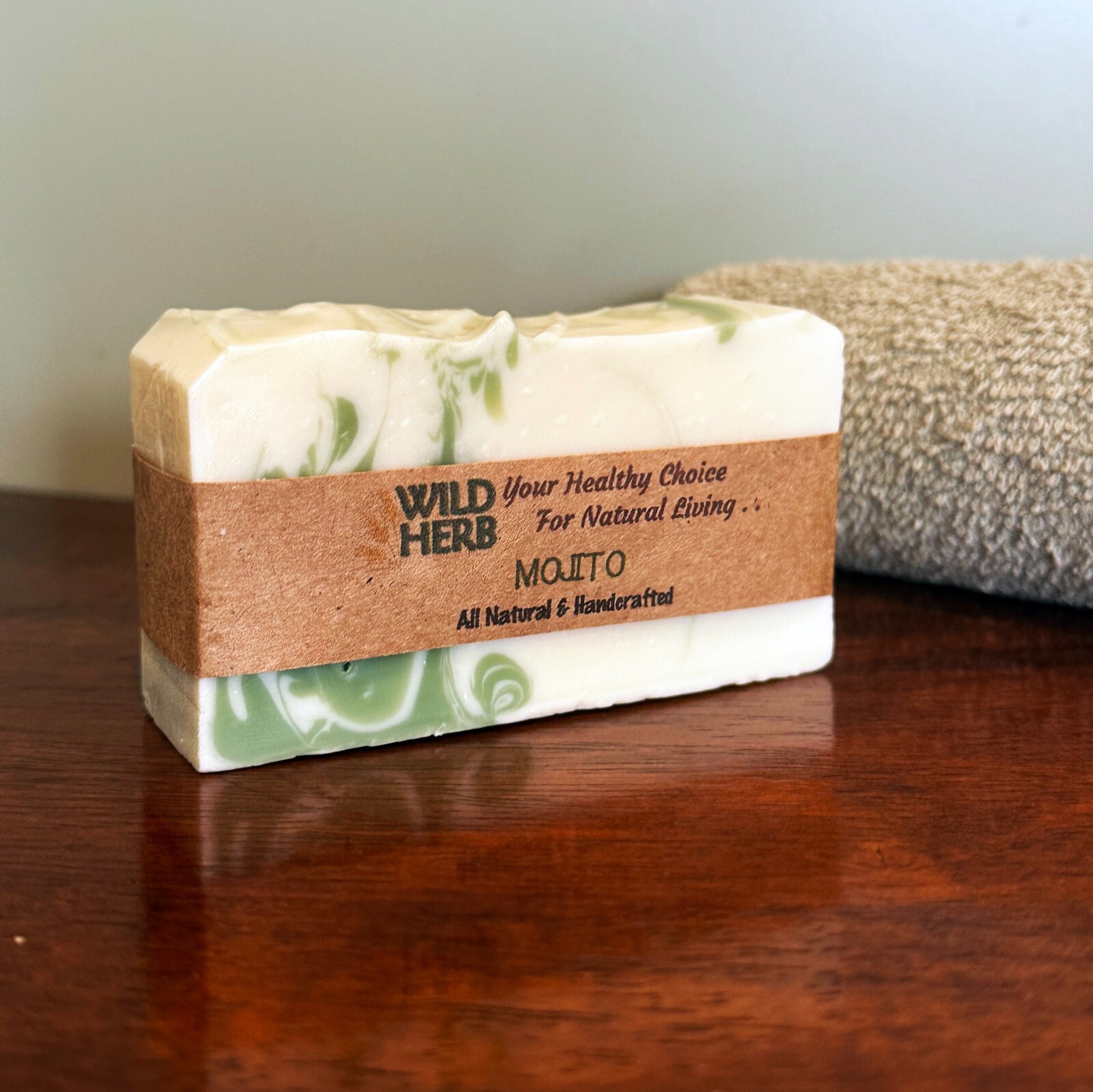 MOJITO NATURAL ORGANIC SOAP BAR | Enriched with Coconut Milk | Made in USA