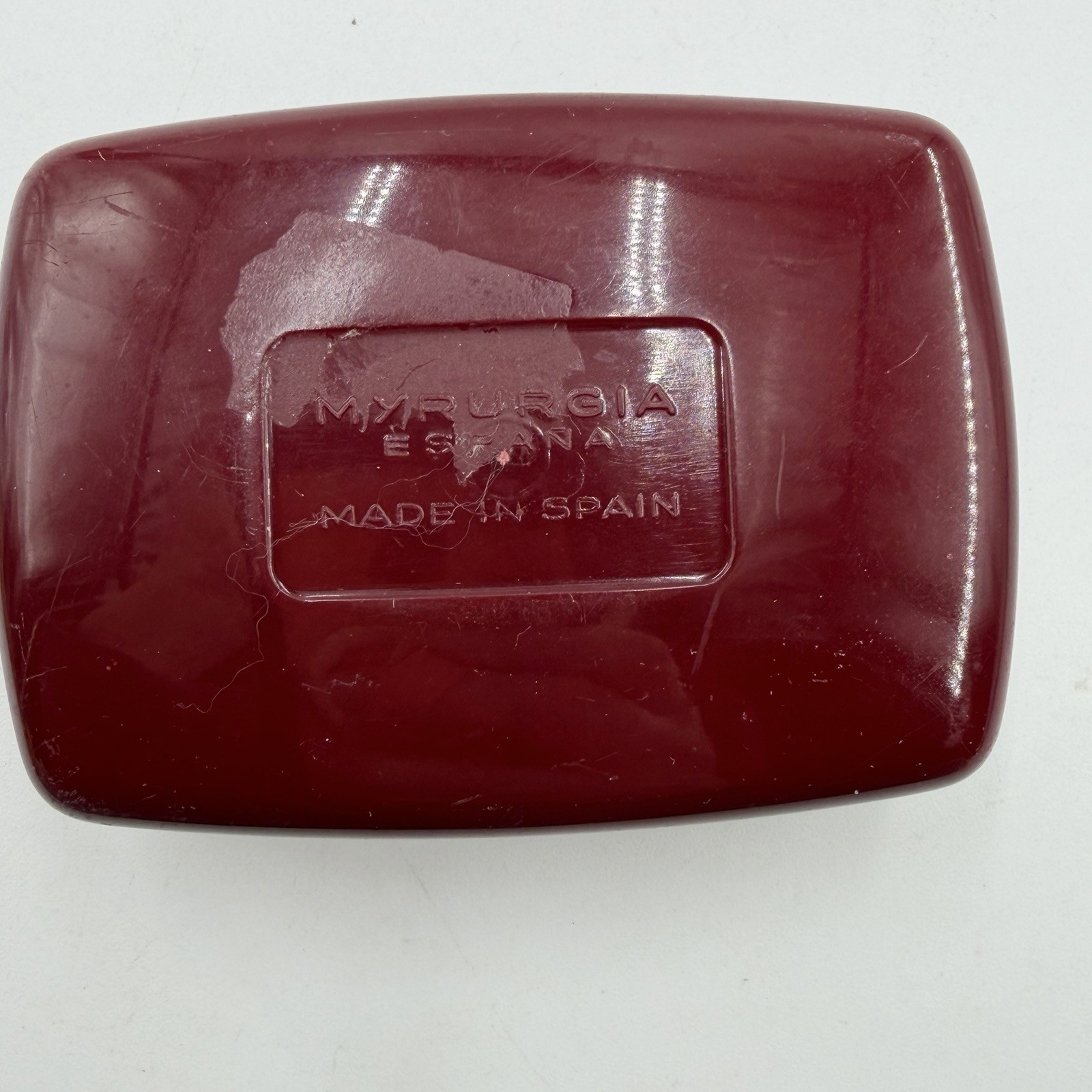Maja Myrurgia Bar Soap 2.6 Oz In Soap Dish Case VTG