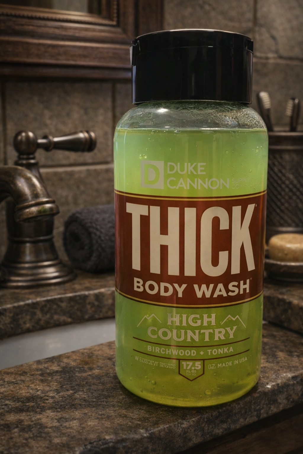 Duke Cannon Supply Co. High Country THICK High-Viscosity Body Wash