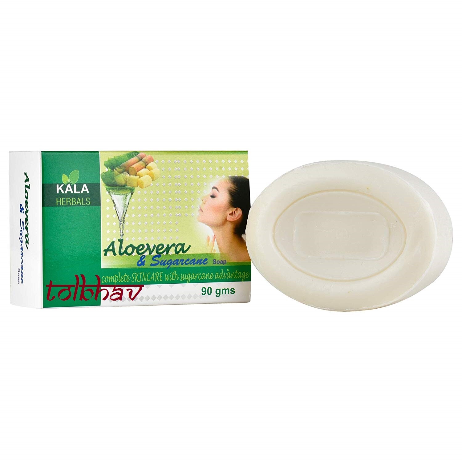 100% Herbal, Aloevera And Sugarcane Beauty Soap Chemical Free