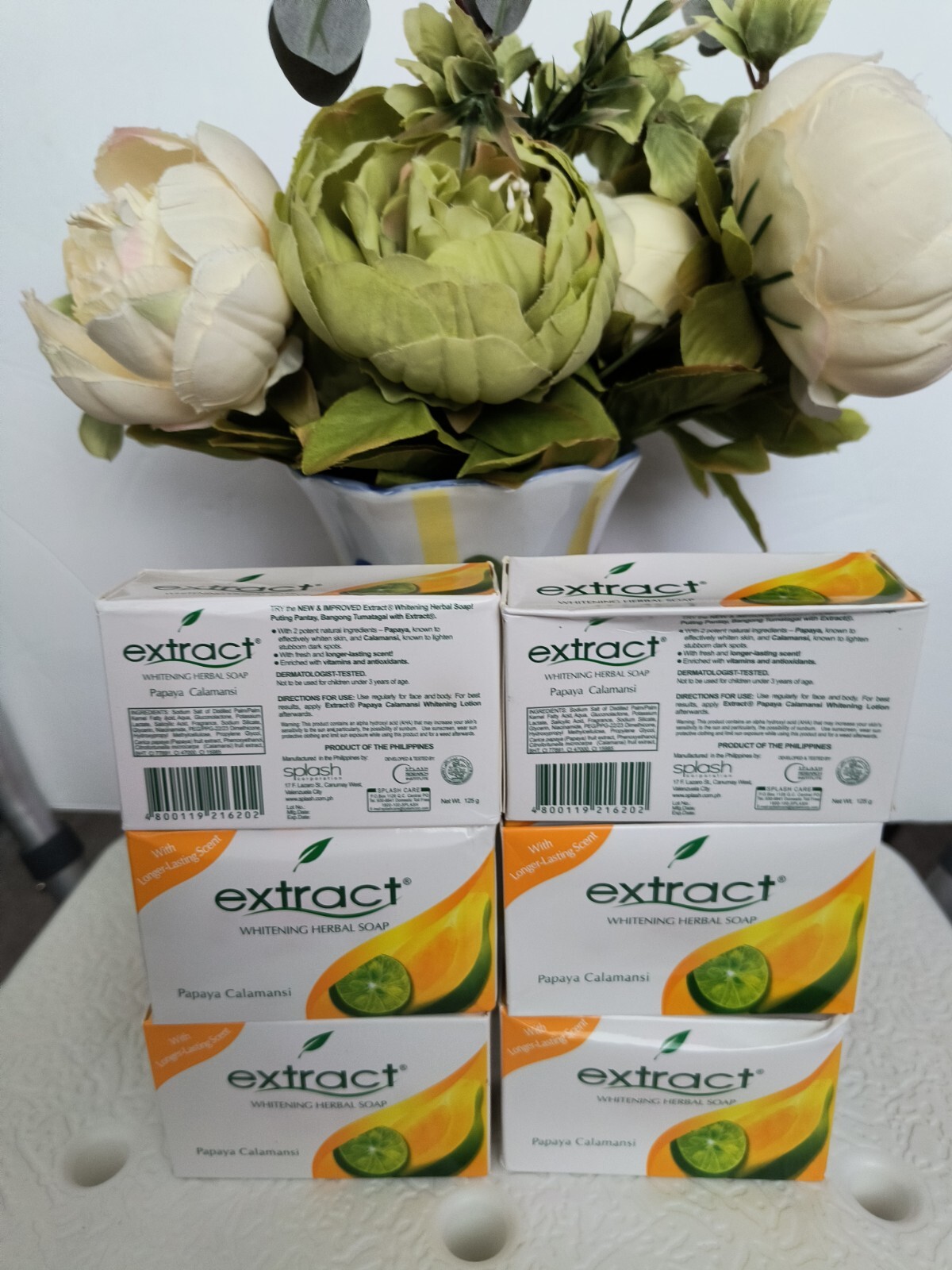 Extract Whitening Herbal Soap pack of 6