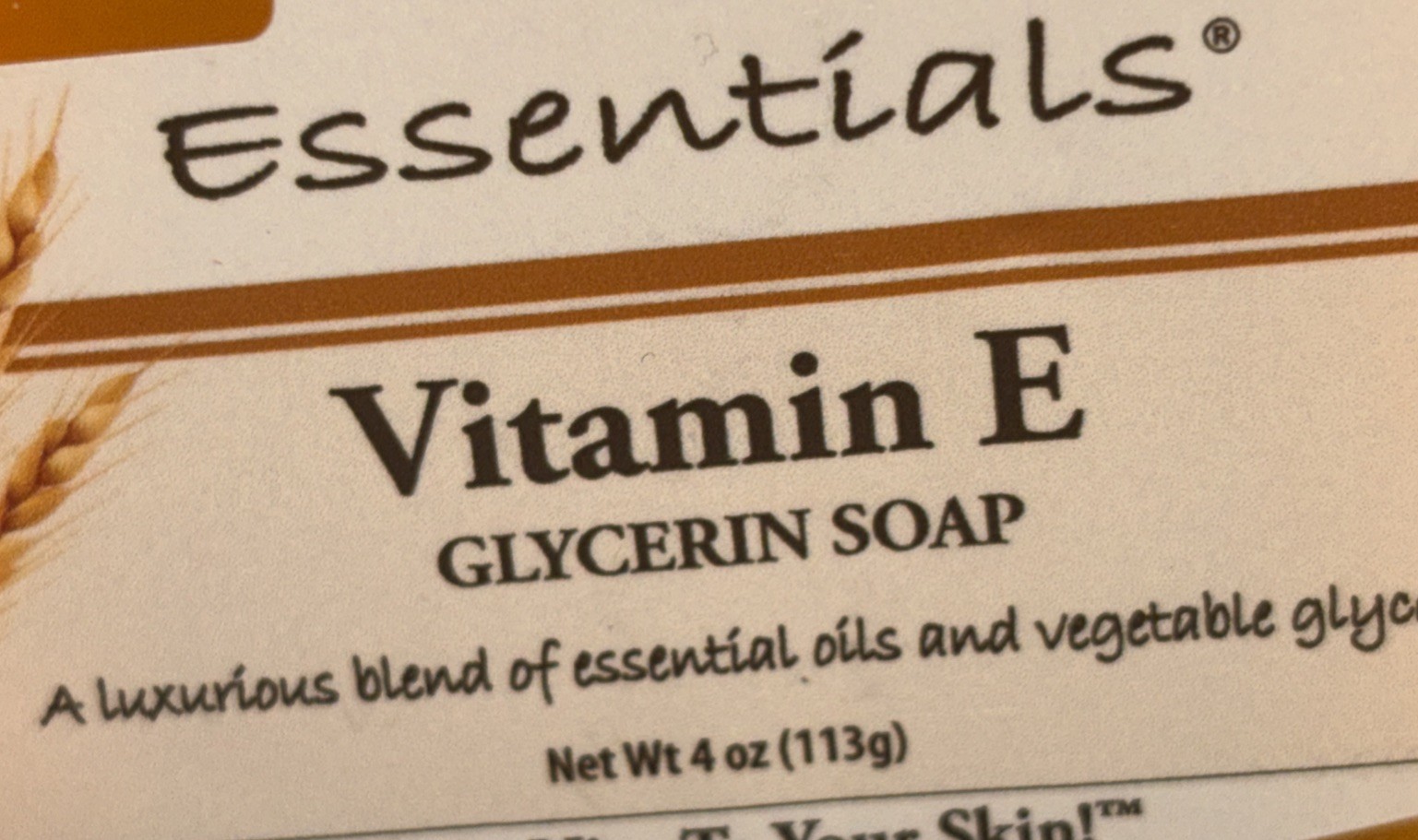 Clearly Natural Essentials Vitamin E Glycerin Soap
