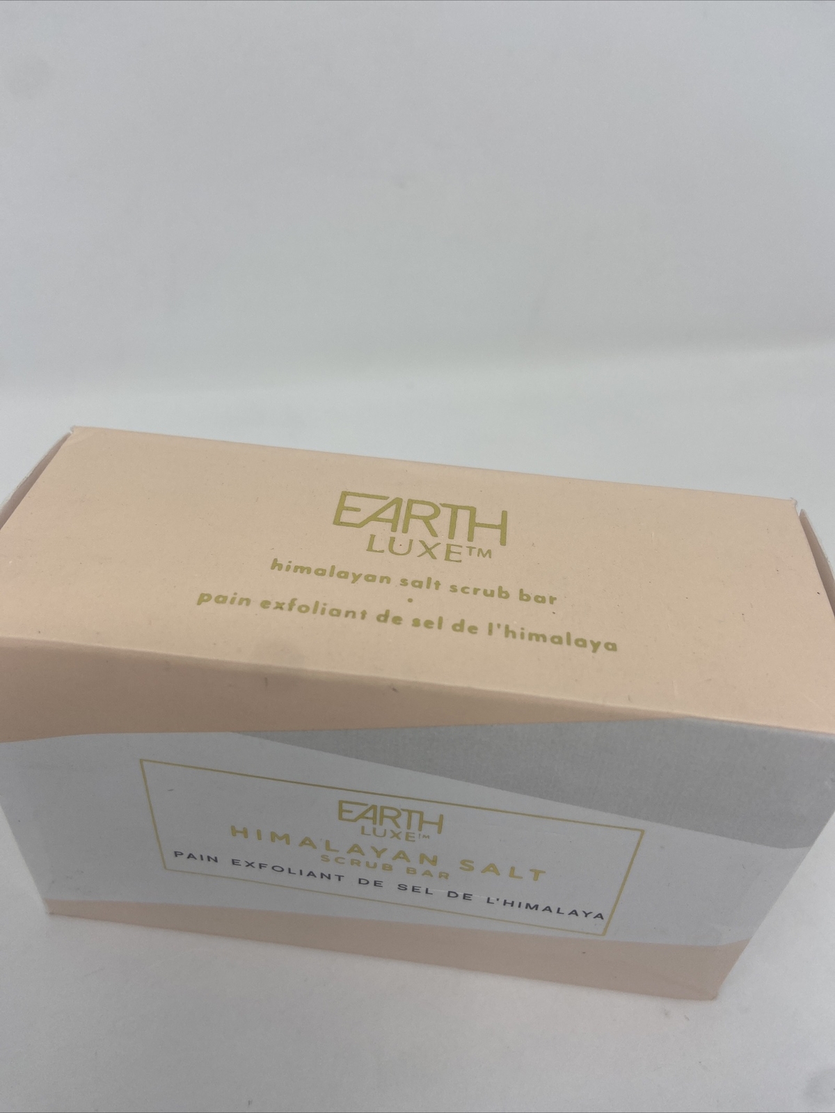 Earth Luxe Himalayan Salt Scrub Bar 84 Minerals Exfoliate & Reduce Cellulitis