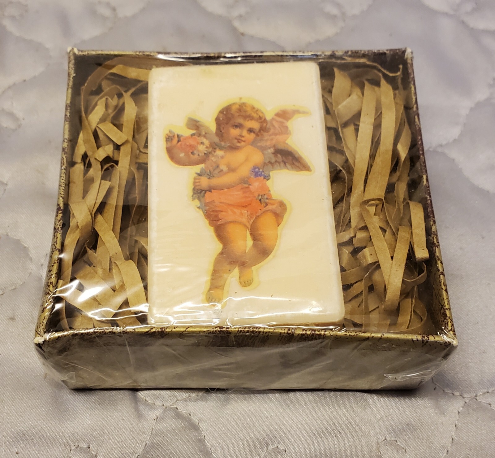 RB4 Guardian Angel Decal Soap NEW SEALED in Box- Christmas Theme Christian Gift