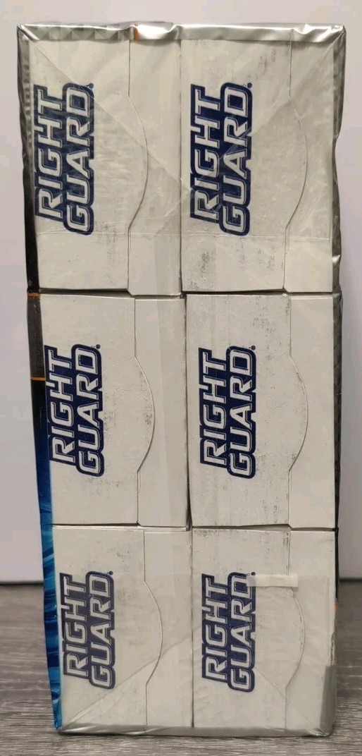 Right Guard Total Defense 5 Cooling Blue 6 Pack 5 In 1 Deoderizing Bar Soap 2012
