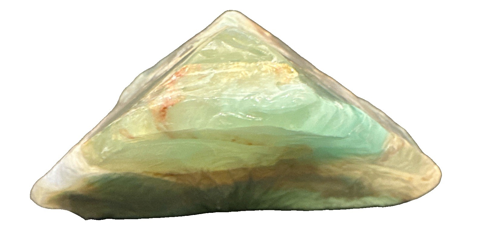 T.S. Pink SoapRocks Jewel Collection – White Opal In Jade-6oz -New-Wrapped