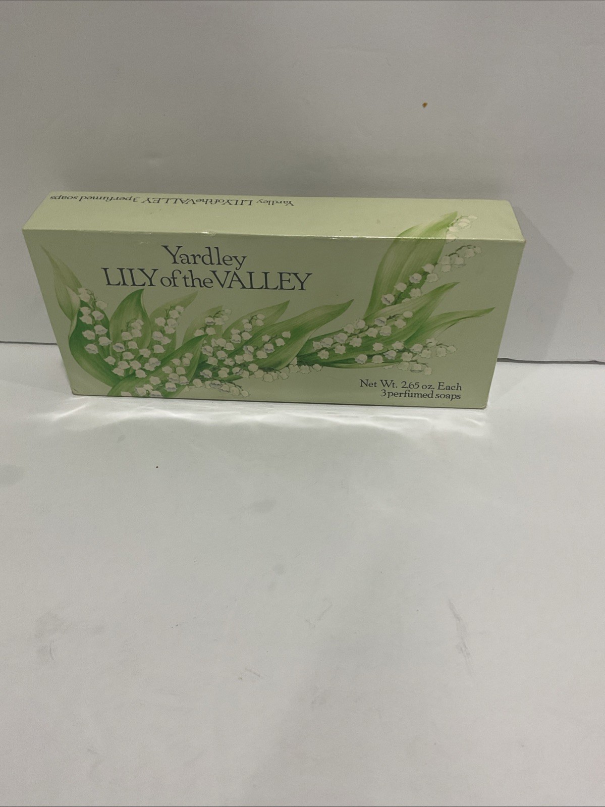 YARDLEY Vintage Lily of the Valley Perfumed Soap 3 Bars 2.65 oz Each