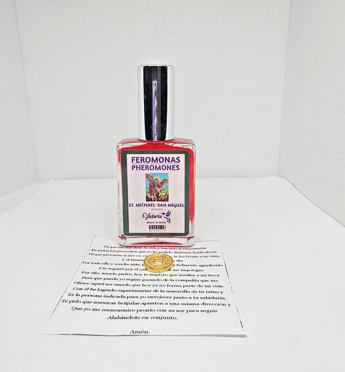 SAN MIGUEL ARCANGEL FEROMONAS / PHEROMONE PERFUME SAINT MICHAEL ARCHANGEL 1PC