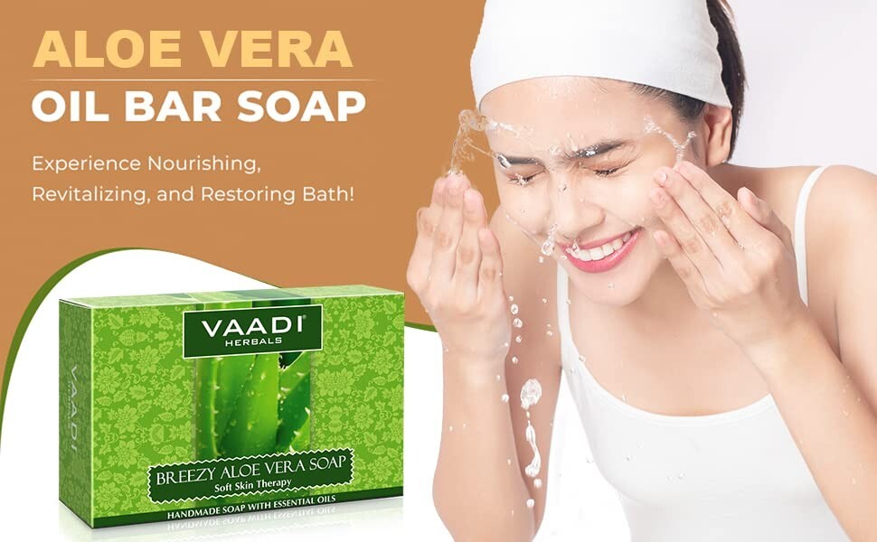 Aloe Vera Soap – Each 2.65 Oz, Pack of 12(32 Ounces)